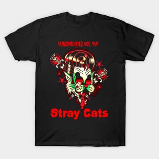 red haloween stray band art T-Shirt